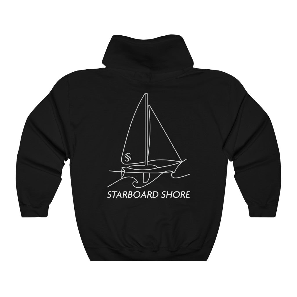 Trace Sailboat Hoodie