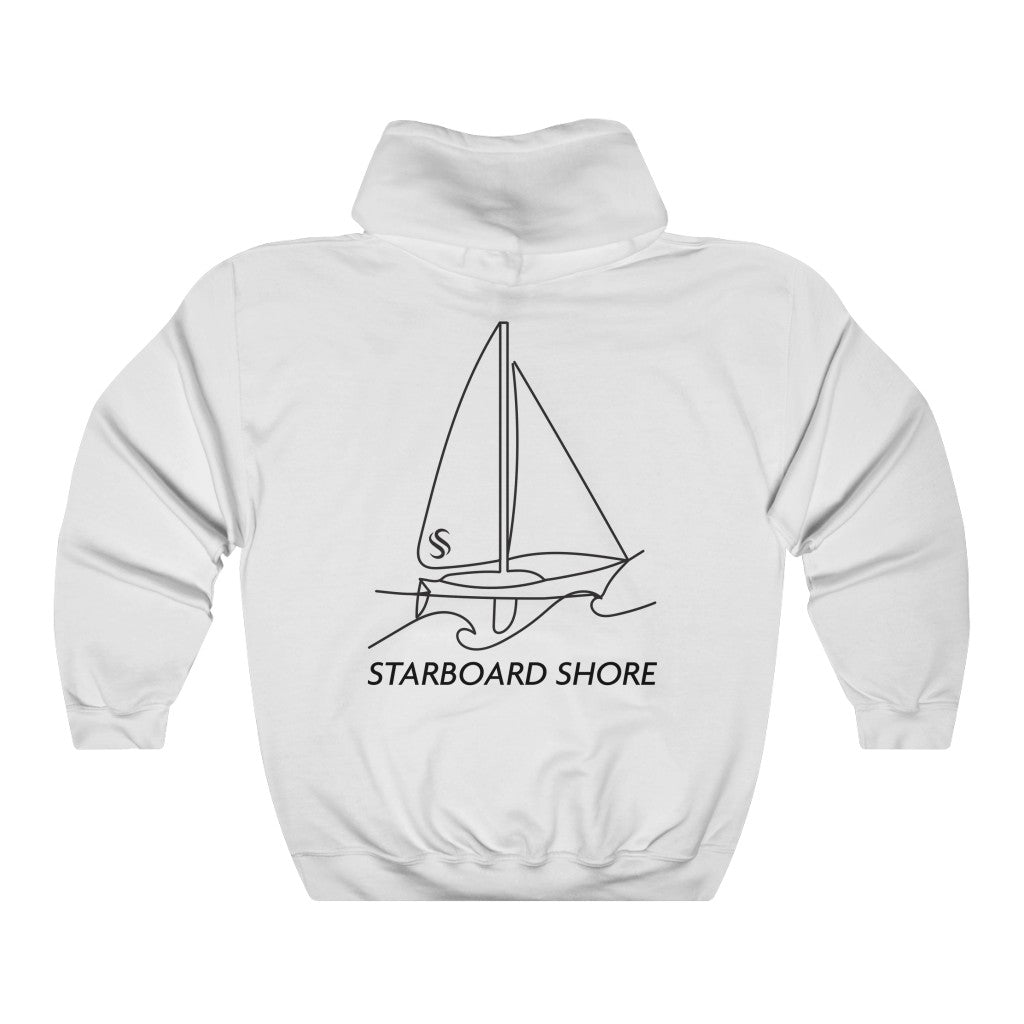 Trace Sailboat Hoodie